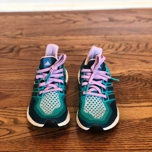 Adidas 2.0 clear green purple ultra boost size 6
